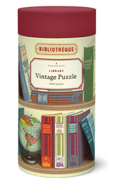 Cavallini 1000 Piece Puzzle, Library Books (PZL/Book) Cavallini