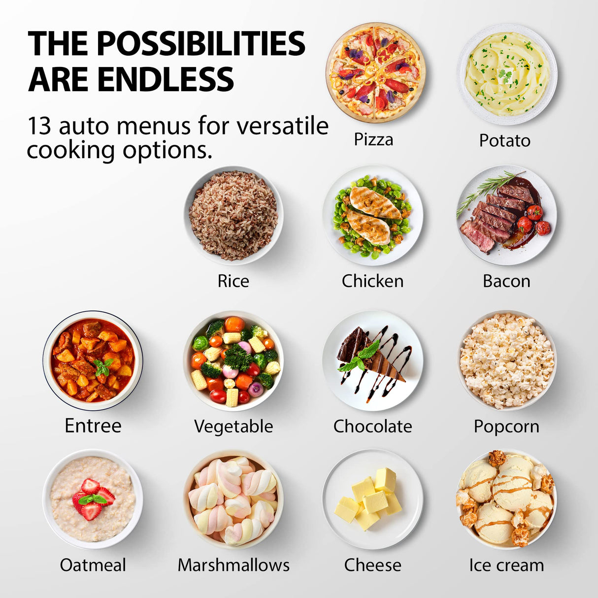 TOSHIBA ML2-EM12EA(BS) Countertop Microwave Oven With Stylish Design As Kitchen Essentials, Smart Sensor, ECO Mode & Mute Function, 1.2 Cu Ft With 12.4" Turntable, 1100W, Black Stainless Steel TOSHIBA