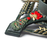 Ventray Christmas Tree Stand with Water Reservoir, 13.66x13.66x5.51 Inches,Classic Heavy Duty Universal Xmas Tree Artificial Trunks Stand Pine Tree Base Holder for Real Trees,Deer Ventray