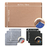 Lavievert Jigsaw Puzzle Board with 6 Sorting Trays, Lightweight Portable Felt Puzzle Mat Puzzle Storage Puzzle Saver for Up to 1000 Pieces - Khaki LAVIEVERT