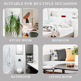 BYFU White Side Table, Small End Table with Storage Shelf, 3-Tier Nightstand Bedside Table Bookshelf Bookcase Display Rack for Small Spaces Bedroom Bathroom Living Room Office BYFU