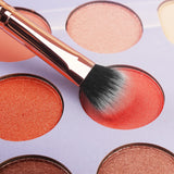 Real Perfection Makeup Brush Set 16 Pcs with 1 Eyebrow Razor Premium Synthetic Foundation Powder Concealers Eyeshadow Blush Makeup Brushes Make up Brushes Kit (Pink) Real Perfection