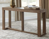Signature Design by Ashley Cariton Contemporary Sofa Console Table, Grayish Brown Signature Design by Ashley