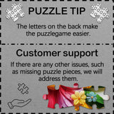 Blossom Wings Jigsaw Puzzle 1000 Piece for Adult, Colorful Flower Butterfly Jigsaw Puzzles Impossible Art, Pretty Aesthetic Challenging Puzzles Larkipuzz