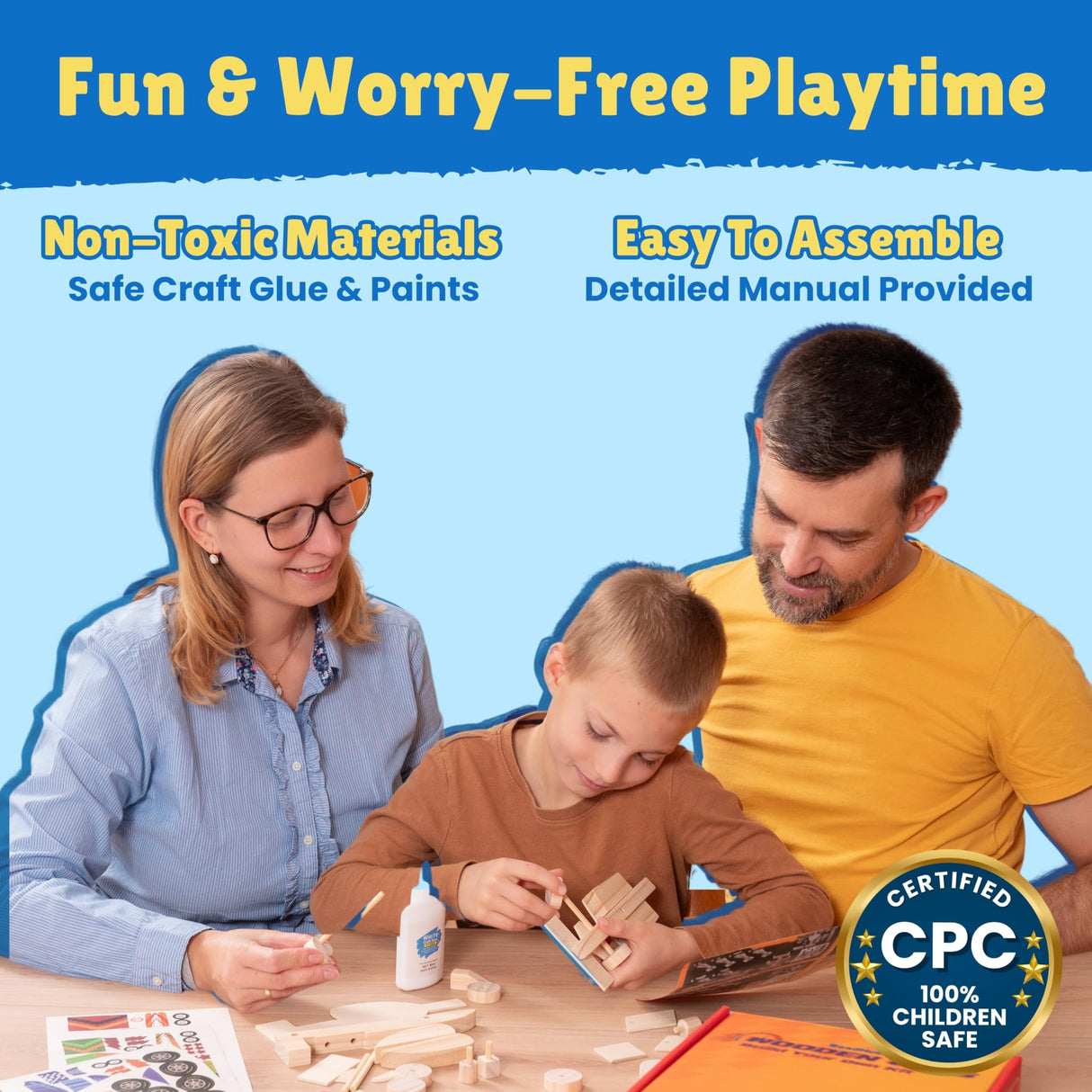 Build & Paint Your Own Wooden Cars-5 Unique & Easy Assemble Model Race Cars to Paint, DIY Arts & Crafts Activity Kit for Kids Boys, Painting Craft Kits, Build A Car Art Stuff for Ages 6 Year Old & Up BeadHub