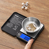 Vitafit 500g Digital Pocket Scale,High Accuracy Assured by Scale Professional Factory Since 2001, Gram Scale 0.01g for Multifunction: Lab,Food, Kitchen,Coffee,Jewelry; Black Vitafit