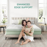 Novilla 10 Inch King Size Mattress, Medium Firm Hybrid Mattress with Certified Safe Foam & Individually Wrapped Pocket Coils Innerspring for Cozy Sleep, Motion Isolation Novilla