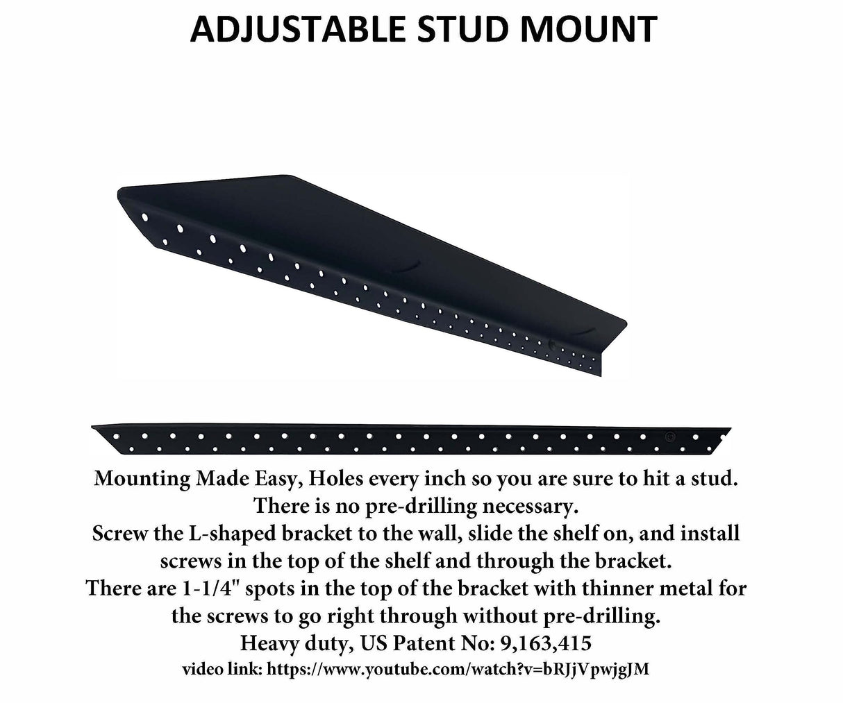 Joel's Antiques - 60 Inch Wooden Floating Shelves for Wall - Made of Natural Wood - Long Heavy Duty Rustic Fireplace Mantel & Book Shelf - Perfect for Living Room - Black 60x8x2 in joelsantiques