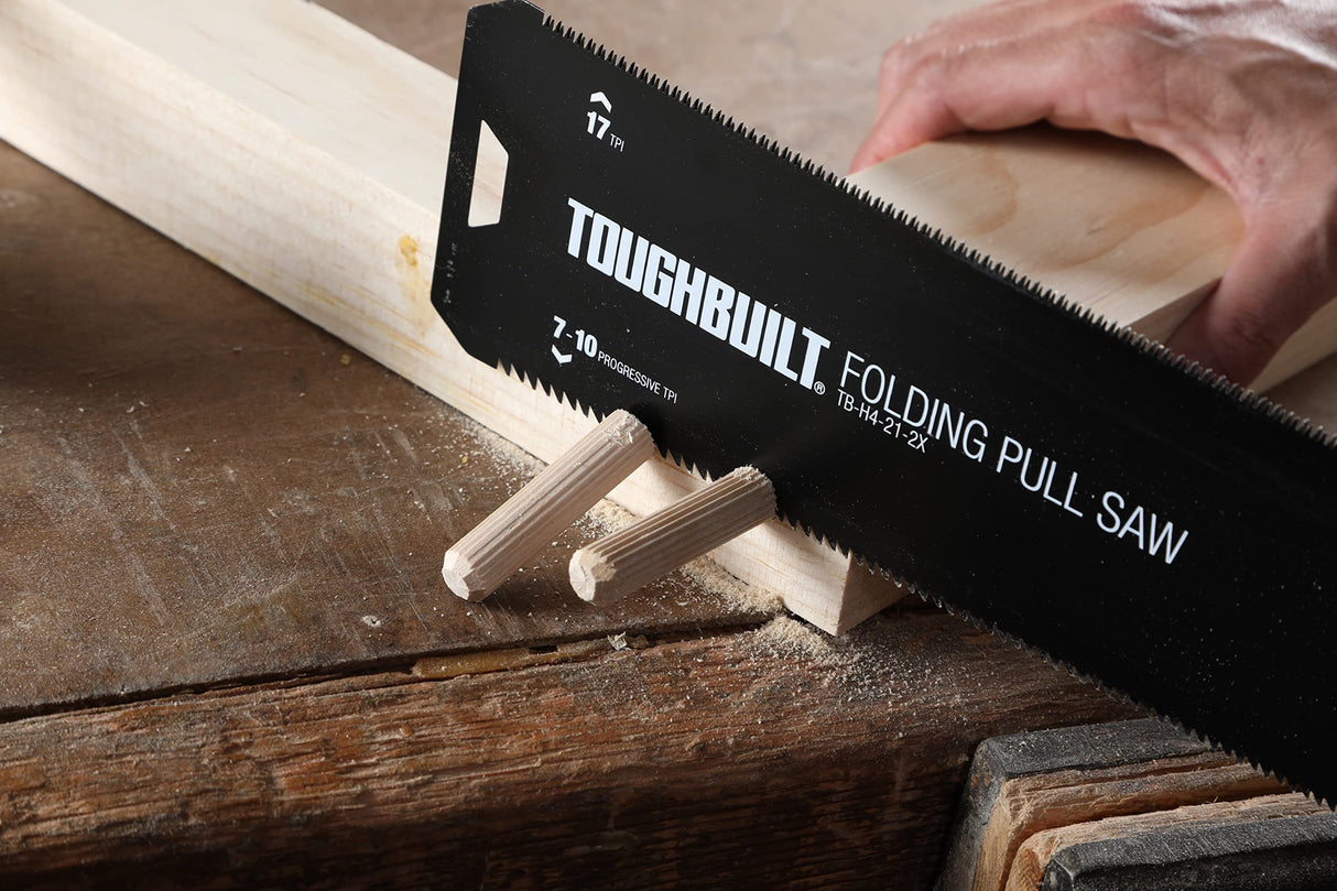 ToughBuilt Folding Pull Saw - (TB-H4-21-2X) ToughBuilt