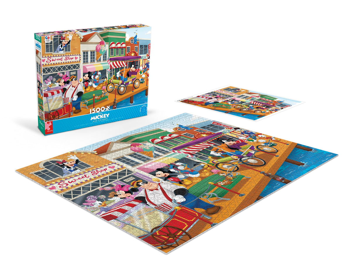 Ceaco - Disney - Mickey & Friends Boardwalk Fun - 1500 Piece Jigsaw Puzzle Ceaco