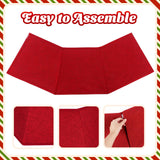 EverMerry Christmas Tree Decorations, 26’’ Christmas Tree Skirt Collar Stand, Foldable Christmas Tree Ring for Artificial Trees Christmas Tree Decor Base Cover & Holiday Decor & Party EverMerry