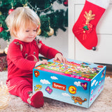 SYNARRY Wooden Puzzles for Toddlers 1-3, 6XSET Puzzles for Toddlers 2-4 with Rack, Learning Alphabet Number Shape Animal Dinosaur Vehicle, Education Toddler Puzzles Toys Gifts for 2 3 Years Boys Girls SYNARRY