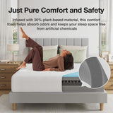 Novilla 12 Inch Queen Mattress in a Box, Gel Memory Foam Queen Size Bed Mattress for Cooling Night Sleep, Comfort Sleep & Pressure Relief, CertiPUR-US Certified Novilla