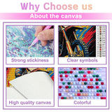 YOUSHIHA Vehicle Diamond Painting Kits for Adults,Motorcycle Diamond Painting Art Kit for Adult,DIY Full Drill Gem Art with Diamonds for Home Wall Decor Gifts 12x16 Inch YOUSHIHA