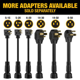NEMA 15-15 Adapter, 12A/120V, Compatible with DEWALT 32 Amp Portable EV Charger, High Power Connector, Easy to Connect, No Tools Required DEWALT