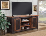 Martin Svensson Home Santa Fe 70" TV Stand | Antique Black & Aged Distressed Pine Martin Svensson Home
