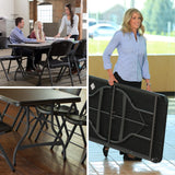 Lifetime 6-Foot Nesting Folding Table, Commercial, Black Lifetime