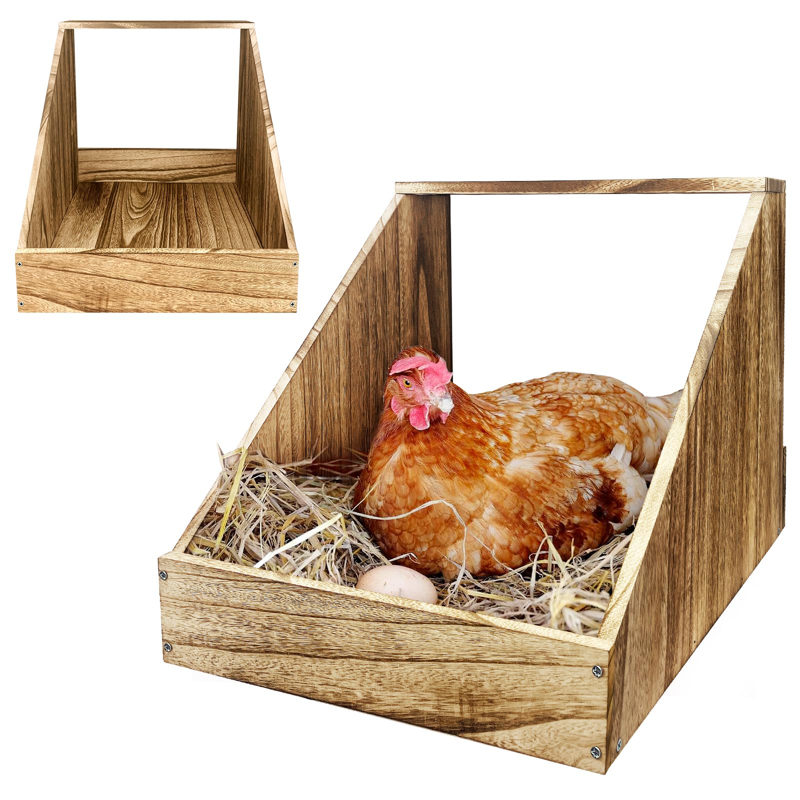 Chicken Nesting Boxes for Laying Eggs,Nesting Boxes for Chickens,Chicken Laying Boxes,Laying Boxes for hens,Wood Duck Nesting Box,nest Boxes for Chickens,Chicken nest Box,Chicken coop Nesting - WoodArtSupply