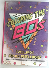 Bendon Coloring The 80s Adult Coloring Book Relax and Rewind Bendon