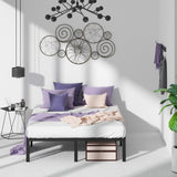 ZINUS Yelena 14 Inch Metal Platform Bed Frame, Steel Slat Support, No Box Spring Needed, Easy Assembly, Queen Zinus