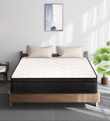 elitspace Full Size Mattress, Full Hybrid 12-inch Mattress in a Box, Memory Foam & Individually Pocket Coils for Pain Relief, Medium Firm Full Bed Mattress, CertiPUR-US Certified. elitspace