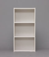 IRIS USA 3-Tier Modular Open Cubby Storage Shelf, Sturdy Storage Bookshelf Cabinet for Living Room Bedroom Guest Room Office Dorm Room Kids Room and Bathroom, White IRIS