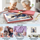 FHBUBPUP Dog Diamond Painting Kits for Adults, Angel Diamond Art Kits for Beginners, 5D DIY Full Drill Round Diamond Dot Gem Art, Craft Gift Suitable for Home Wall Decoration 12×12Inch FHBUBPUP