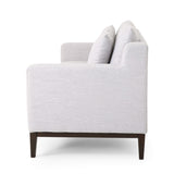 Christopher Knight Home Elliston Sofas, Light Grey + Dark Walnut Christopher Knight Home