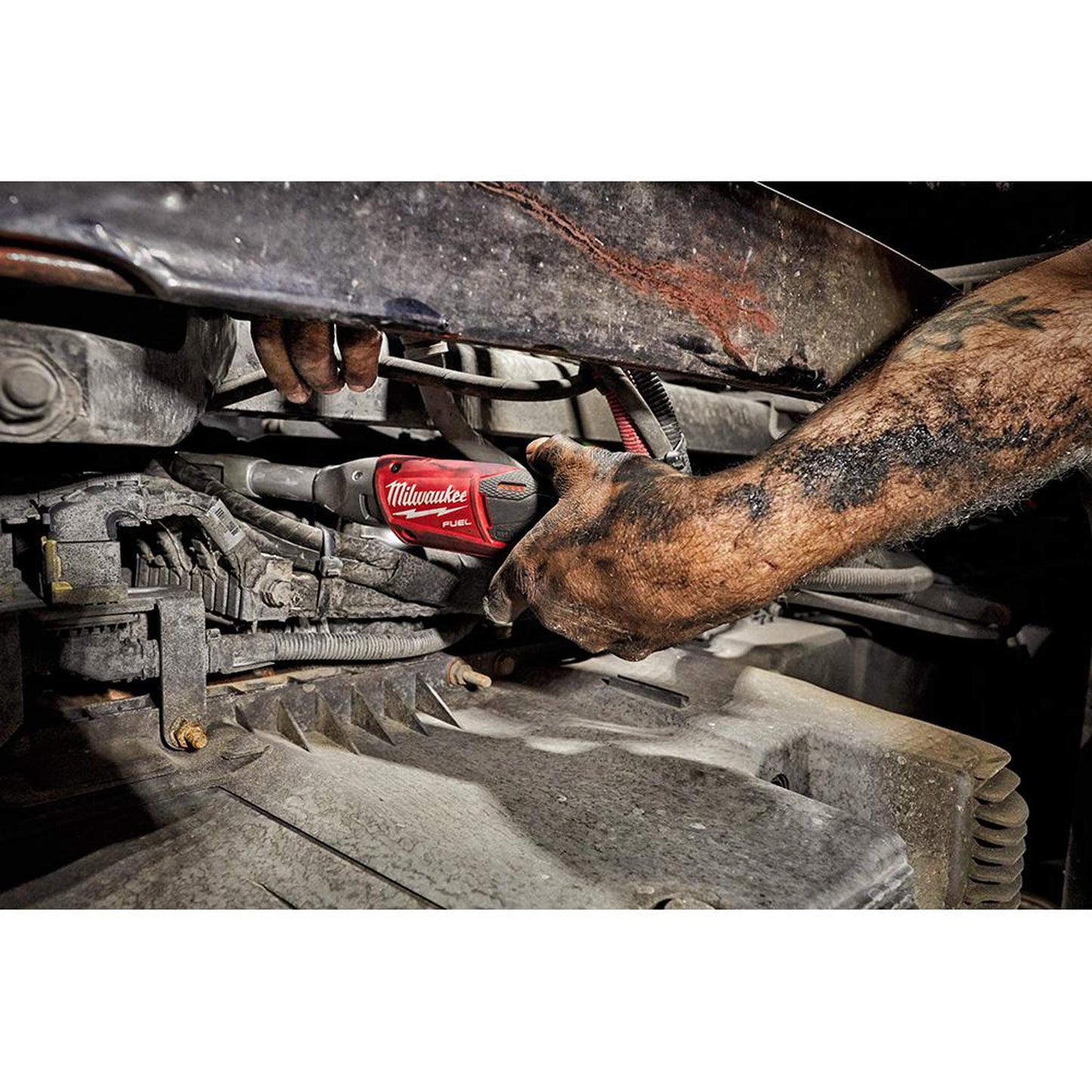 Milwaukee 2560-20 M12 FUEL 3/8" Extended Ratchet (Bare Tool) - WoodArtSupply