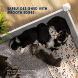 PASAMIC Durable Vinyl Raised Garden Bed, 6x3x1ft Raised Bed for Gardening, Planter Box with Open Bottom, Raised Garden Bed Outdoor, DIY Above Ground Garden Bed for Fruit, Vegetables, Herbs PASAMIC