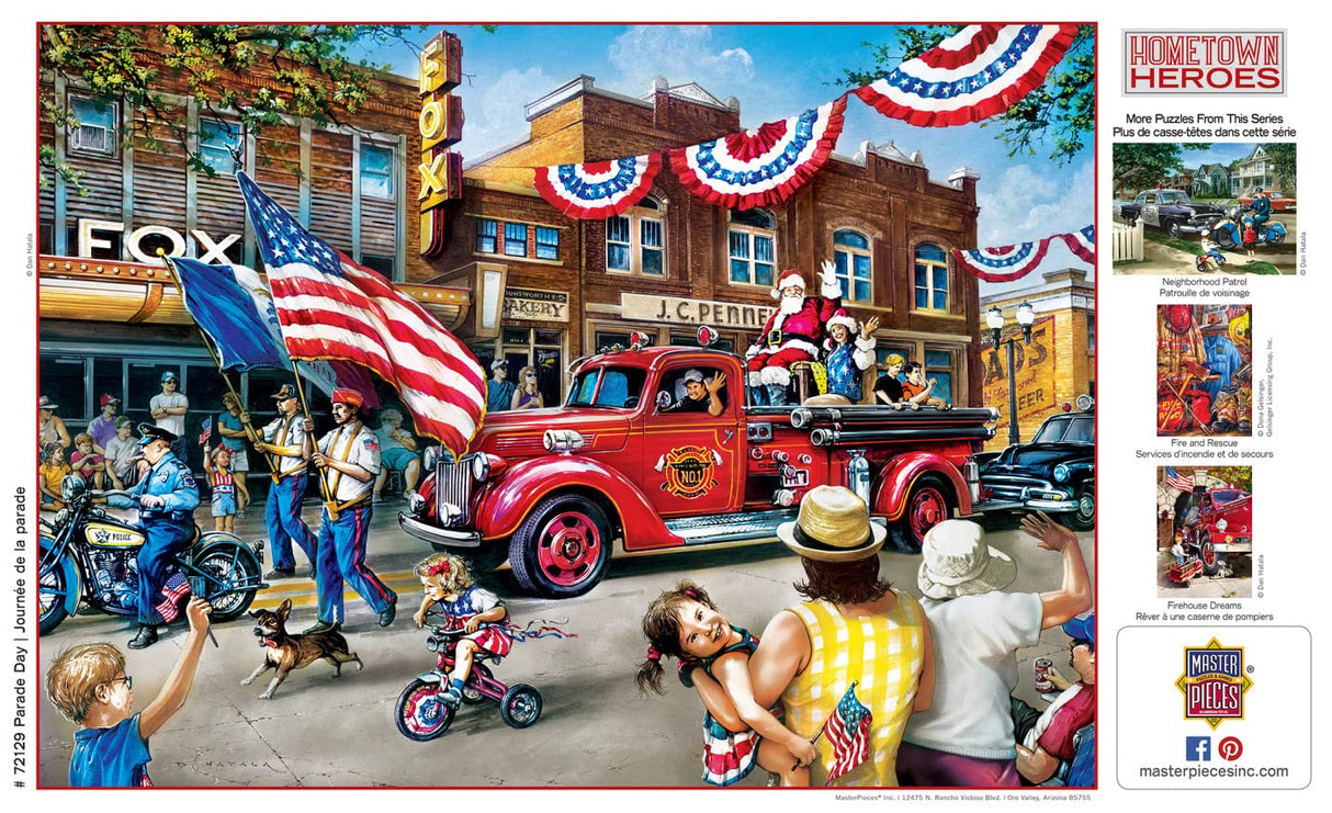 MasterPieces 1000 Piece Jigsaw Puzzle for Adults, Family, Or Youth - Parade Day - 19.25"x26.75" Masterpieces