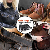 12PCS Leather Hole Punch - Round Steel Leather Craft Hollow Hole Punch, Cutter Tool for Watch Bands, Leather, Belts, Canvas, Paper, Plastics (1mm to 10mm) QMNNMA