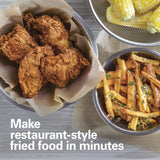 Hamilton Beach 35042 Professional Style Electric Deep Fryer, XL Frying Basket, Lid with View Window, 1800 Watts, 21 Cups / 5 Liters Oil Capacity, Stainless Steel Hamilton Beach