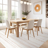 Area Rug Living Room Rugs: 5x7 Washable Boho Large Neutral Farmhouse Soft Moroccan Stain Resistant Indoor Floor Carpet for Bedroom Nursery Kids Playroom Office Dining Room Home House Decor- Brown Nakagishi