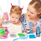 diagfile Magic Water Elf Toy Kit, Aqua Fairy Water Gel Kit for Kids, Squishy Maker with 20 DIY Models and 20 Colors, Magic Gel Water Pets Compatible with Boys & Girls Gift Aged 3+ diagfile