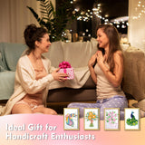 Paper Quilling Kit - Paper Quilling Kit For Beginner Adults, Paper Quilling Set with Quilling Paper Strips 5mm, Filigree Paper Tools, 4 Quilling Patterns Flowers,Peacock,Unicon DIY Craft for Kids Ohmique