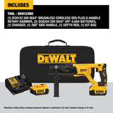 DEWALT DCH133M2 20V Max XR Brushless 1” D-Handle Rotary Hammer Kit DEWALT