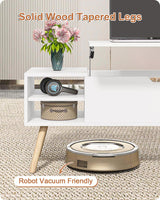 ALINE FURNITURE White Coffee Table Lift Top - Lift Top Coffee Table with Hidden Compartment Storage - Wood Coffee Table with Lifting Top - Pull Up Coffee Tables for Living Room ALINE FURNITURE