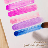 120 Sheets Watercolor Paper Bulk, 140 lb/300 GSM Cold Press Paper White Water Color Paper Cotton Paper for Kids Child Students Adults Artists Drawing Wedding Gift Cards(5 x 7 Inch) Prudiut