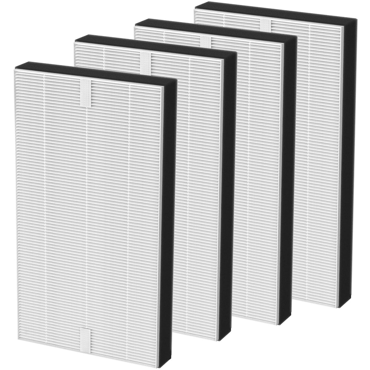 4 Pack F1 True HEPA Repalcement Filter Compatible with 3M Filtrete Room Air Purifier Models FAP-C01-F1,FAP-T02-F1, FAP-C01BA-G1, FAP-T02WA-G1, FAP-ST02W and FAP-ST02N LINNIW