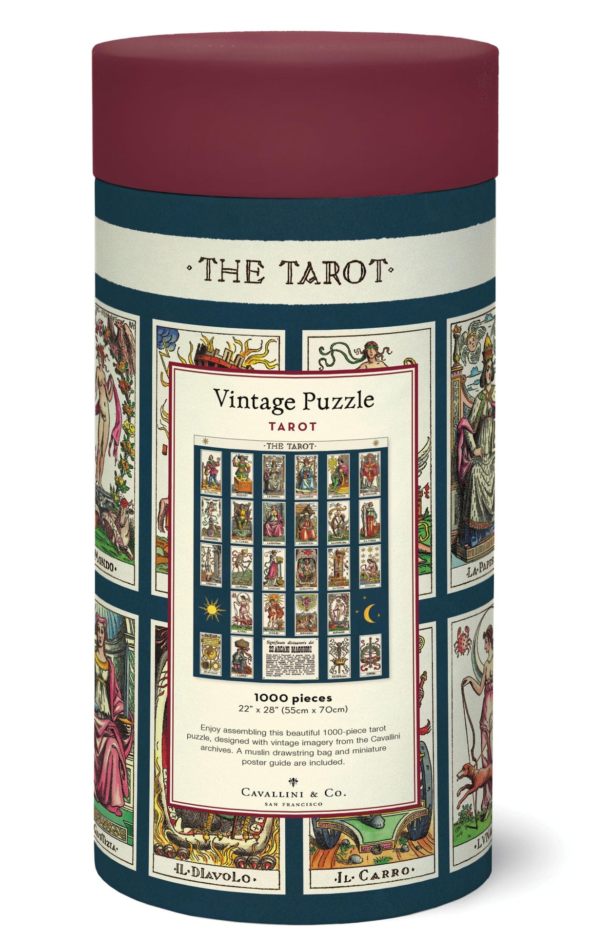 Cavallini & Co. Tarot 1,000 Piece Puzzle Cavallini