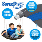 XDP Recreation Free N' Swing Swing Set, Gray, 91"D x 168"W x 74"H XDP RECREATION