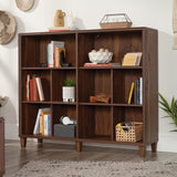 Sauder Willow Place Grand Walnut Cubby Display Bookcase Sauder