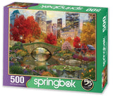 Springbok's 500 Piece Jigsaw Puzzle Central Park Paradise - Made in USA Springbok