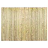 Sprigra Bamboo Slat Fence 4ft x 13ft, Natural Bamboo Fencing, Bamboo Privacy Screen Outdoor, Balcony Privacy Fence for Garden, Balcony, Pool, Patio Sprigra