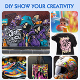 ESRICH Airbrush Paint 52 Colors (1 oz) with 4 Thinner,Air Brush Painting Set Acrylic Ready to Spray, Air Brushes Paint,Water-Based Airbrush Paint Set for Metal,Plastic,Canvas,Wood,Air brush Paint Kit ESRICH