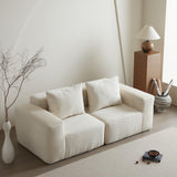 Swbvs Futon Sofa Bed, Sectional Small Couch, Sleeper Sofa, Loveseat, Modern Futon Couch, Sofa Cama, Couches for Living Room, Bedroom, Beige Swbvs