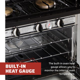 Camp Chef Outdoor Oven - Outdoor Oven for Camping Gear & Outdoor Cooking - Internal Dimensions 11" L x 16" W x 9" H Camp Chef