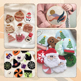 37Pcs Punch Needle Embroidery Kit - Complete for Needle Punching - Includes Punch Needle Tools in Various Sizes,Perfect for Crafting&Gift(White) Zuaooz