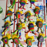 MSACC 125PCS Rock Painting DIY Kit, Arts and Crafts for Girls Boys Rocks Tween Gift Art Set, Craft Kits with Gem Stickers Googly Eyes Paintbrushes DIY Twisting Stick Mini Bows Yarn Pom Pom Balls MSACC